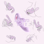 Смарт-пульсатор Magic Motion Magic Duet Purple, 10 режимів пульсацій, 10 режимів вібрації