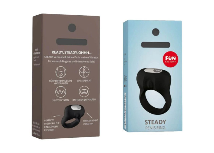 Ерекційне віброкільце Fun Factory Steady Ерекційне віброкільце Fun Factory Steady