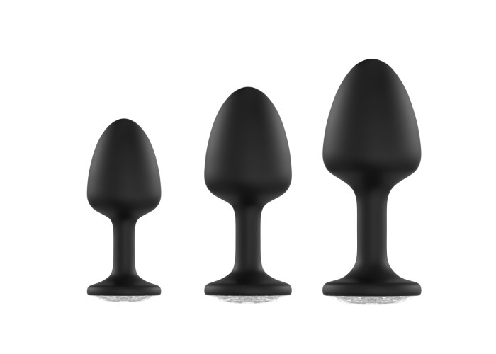 Анальна пробка Dorcel Geisha Plug Diamond M з кулькою всередині, створює вібрації, макс. діам. 3,2см Анальна пробка Dorcel Geisha Plug Diamond M з кулькою всередині, створює вібрації, макс. діам. 3,2см