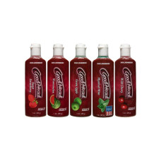 Набір змазок для орального сексу Doc Johnson GoodHead 5×29мл, полуниця, вишня, кавун, м'ята, яблуко Набір змазок для орального сексу Doc Johnson GoodHead 5×29мл, полуниця, вишня, кавун, м'ята, яблуко