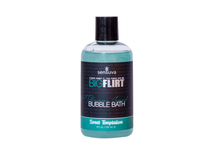 Піна для ванни Sensuva — Big Flirt Pheromone Bubble Bath — Sweet Temptation (237 мл) Піна для ванни Sensuva — Big Flirt Pheromone Bubble Bath — Sweet Temptation (237 мл)