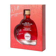 Масажний гель EXSENS With Passion Candy Apple 50 мл, розігрівальний, без цукру, їстівний