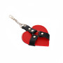 Брелок на карабіні для ключів Art of Sex Chained Heart, Червоний Брелок на карабіні для ключів Art of Sex Chained Heart, Червоний