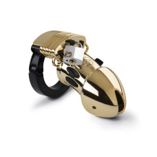 Клітка для члена з електростимуляцією Mystim Pubic Enemy No 1 - Gold Edition Клітка для члена з електростимуляцією Mystim Pubic Enemy No 1 - Gold Edition