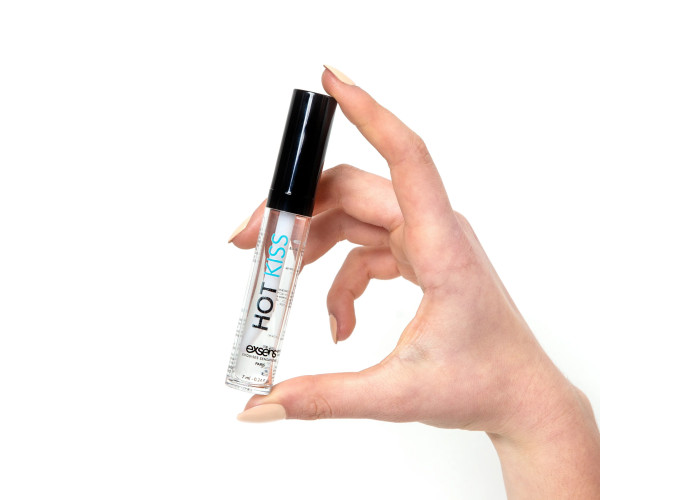 Стимулювальний блиск для губ EXSENS Coconut Hot Kiss 7 мл, зігріває та охолоджує Стимулювальний блиск для губ EXSENS Coconut Hot Kiss 7 мл, зігріває та охолоджує