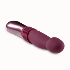 Пульсатор для точки G Blush Temptasia – Trixie Thrusting Dildo – Wine Red, 3 швидкості Пульсатор для точки G Blush Temptasia – Trixie Thrusting Dildo – Wine Red, 3 швидкості