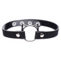 Чокер Master Series Kinky Kitty Ring Slim Choker - Black