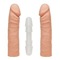 Фалоімітатор подвійний Doc Johnson The D - Double D - 16 Inch - ULTRASKYN, діаметр 4,4 см, Vack-U-Lo Фалоімітатор подвійний Doc Johnson The D - Double D - 16 Inch - ULTRASKYN, діаметр 4,4 см, Vack-U-Lo