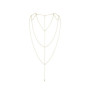 Ланцюжок для спини Bijoux Indiscrets Magnifique Back and Cleavage Chain - Gold, прикраса для тіла