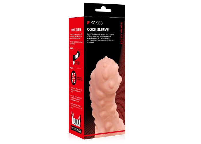 Насадка на член Kokos Cock Sleeve CS 003 M Насадка на член Kokos Cock Sleeve CS 003 M