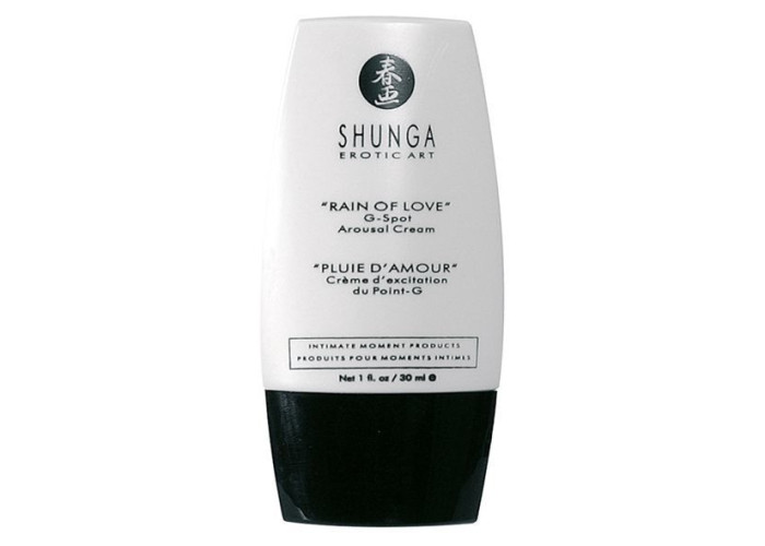 Крем для стимуляції точки G Shunga RAIN OF LOVE (30 мл), розігрівальний, накопичувальний ефект Крем для стимуляції точки G Shunga RAIN OF LOVE (30 мл), розігрівальний, накопичувальний ефект