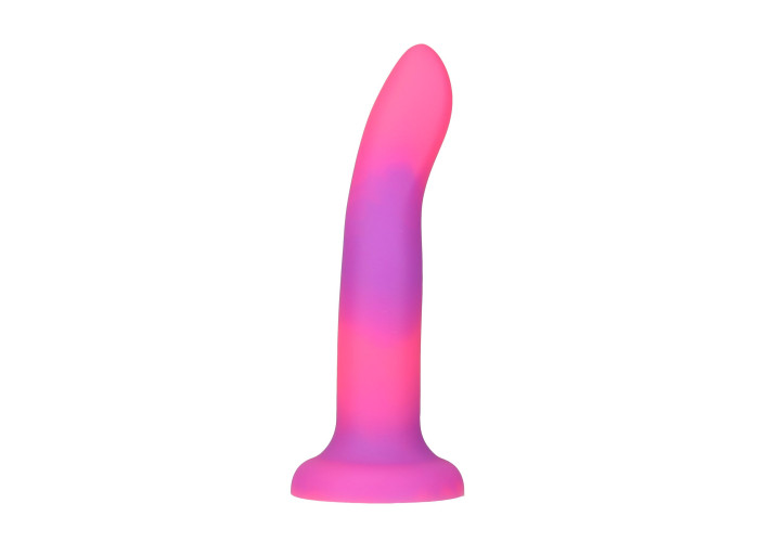 Фалоімітатор, що світиться в темряві, ADDICTION Rave 8″, Glow in the Dark Dildo Pink Purple, 20,3 см Фалоімітатор, що світиться в темряві, ADDICTION Rave 8″, Glow in the Dark Dildo Pink Purple, 20,3 см