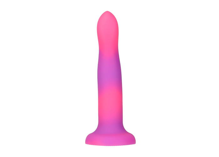 Фалоімітатор, що світиться в темряві, ADDICTION Rave 8″, Glow in the Dark Dildo Pink Purple, 20,3 см Фалоімітатор, що світиться в темряві, ADDICTION Rave 8″, Glow in the Dark Dildo Pink Purple, 20,3 см