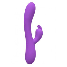 Вібратор-кролик Wooomy Gili-Gili Vibrator with Heat Purple, відросток з вушками, підігрів до 40°С Вібратор-кролик Wooomy Gili-Gili Vibrator with Heat Purple, відросток з вушками, підігрів до 40°С