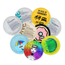 Набір презервативів ONE Fun Mix, 500 шт, 6 видів, паковання ПЕ-пакет Набір презервативів ONE Fun Mix, 500 шт, 6 видів, паковання ПЕ-пакет