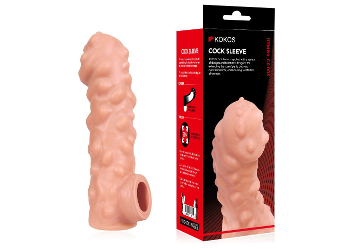 Насадка на член Kokos Cock Sleeve CS 003 L Насадка на член Kokos Cock Sleeve CS 003 L