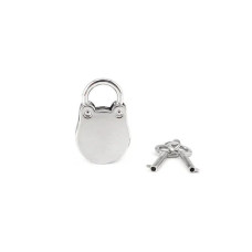 Замочок Liebe Seele Frog Shape Padlock Silver (2 шт)