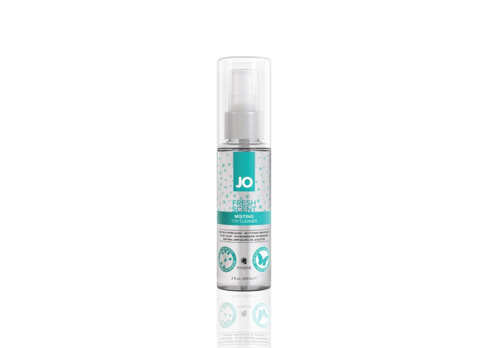 Засіб для чищення JO Fresh Scent Misting Toy Cleaner (60 мл) з ароматом свіжості Засіб для чищення JO Fresh Scent Misting Toy Cleaner (60 мл) з ароматом свіжості