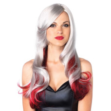 Leg Avenue Allure Multi Color Wig Grey/Red Leg Avenue Allure Multi Color Wig Grey/Red