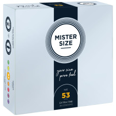 Презервативи Mister Size - pure feel - 53 (36 condoms), товщина 0,05 мм Презервативи Mister Size - pure feel - 53 (36 condoms), товщина 0,05 мм