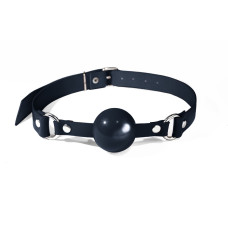 Кляп силіконовий Feral Feelings Silicon Ball Gag Black/Black, чорний ремінець, чорна кулька Кляп силіконовий Feral Feelings Silicon Ball Gag Black/Black, чорний ремінець, чорна кулька