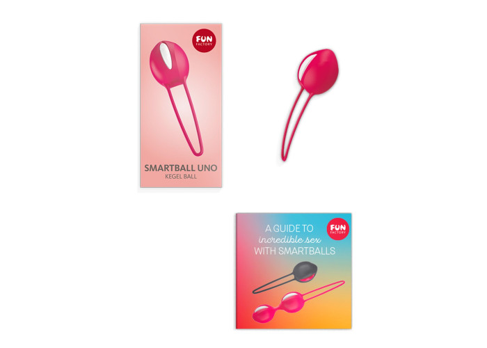 Вагінальна кулька SMARTBALL UNO, червона, одинарна, діаметр 3,6 см Вагінальна кулька SMARTBALL UNO, червона, одинарна, діаметр 3,6 см