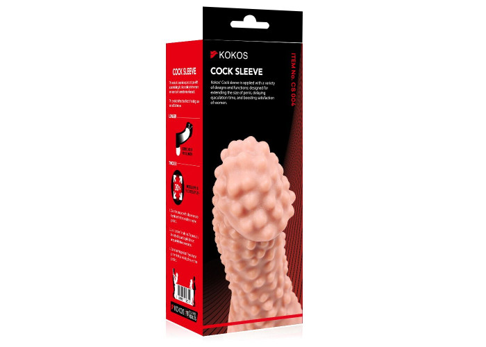 Насадка на член Kokos Cock Sleeve CS 004 M Насадка на член Kokos Cock Sleeve CS 004 M