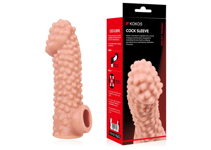 Насадка на член Kokos Cock Sleeve CS 004 M Насадка на член Kokos Cock Sleeve CS 004 M