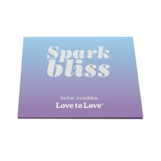 Набір пробників стимуляторів для пар Love To Love Spark Bliss 3 х 2 мл Набір пробників стимуляторів для пар Love To Love Spark Bliss 3 х 2 мл