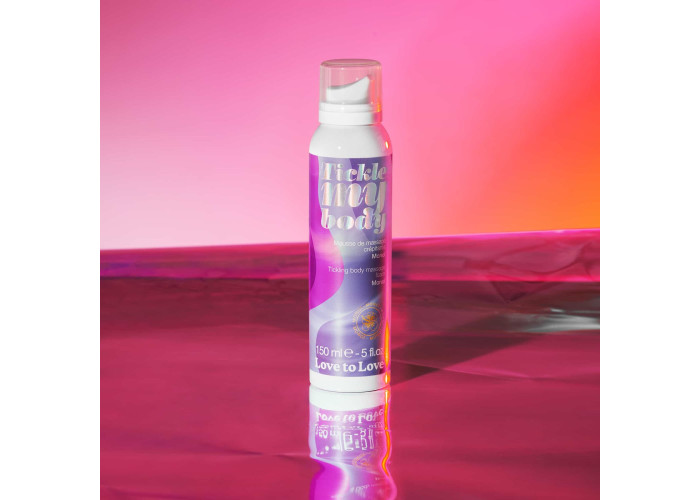 Масажна піна Love To Love TICKLE MY BODY Monoi (150 мл) зволожувальна Масажна піна Love To Love TICKLE MY BODY Monoi (150 мл) зволожувальна