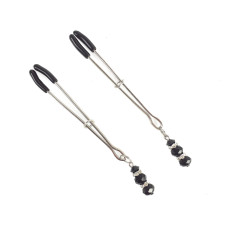 Затискач для сосків Art of Sex - Nipple Clamps Lovely Black Затискач для сосків Art of Sex - Nipple Clamps Lovely Black