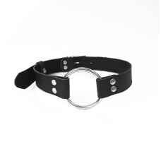 Кляп металеве кільце на ременях Art of Sex – Gag Ring Metal, чорний, натуральна шкіра Кляп металеве кільце на ременях Art of Sex – Gag Ring Metal, чорний, натуральна шкіра
