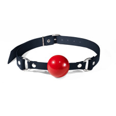 Кляп силіконовий Feral Feelings Silicon Ball Gag Black/Red, чорний ремінець, червона кулька Кляп силіконовий Feral Feelings Silicon Ball Gag Black/Red, чорний ремінець, червона кулька