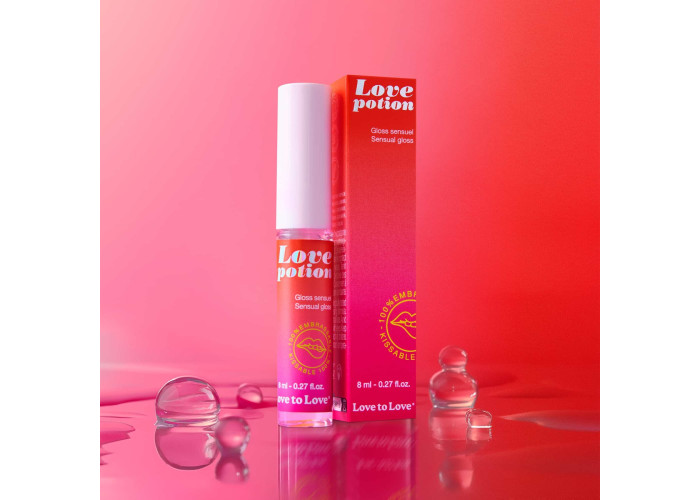 Стимулювальний блиск для губ Love To Love Love Potion - Gloss Sensuel 8 мл Стимулювальний блиск для губ Love To Love Love Potion - Gloss Sensuel 8 мл