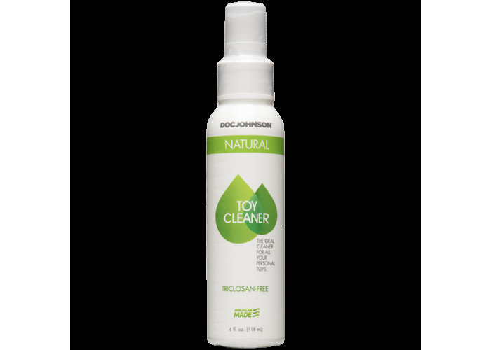 Дезінфекційний спрей Doc Johnson Natural Toy Cleaner (118 мл) без триклозану, сульфатів і парабенів Дезінфекційний спрей Doc Johnson Natural Toy Cleaner (118 мл) без триклозану, сульфатів і парабенів