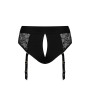 Мереживні труси для страпону з підв'язками для панчох Strap-On-Me DIVA HARNESS - M