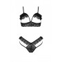 Еротичний комплект Passion DOLLY SET, XXL/XXXL, black, з відкритими чашками Еротичний комплект Passion DOLLY SET, XXL/XXXL, black, з відкритими чашками