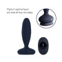 Анальна смарт-вібропробка з пульсацією Svakom Jordan Navy Blue, пульт ДК