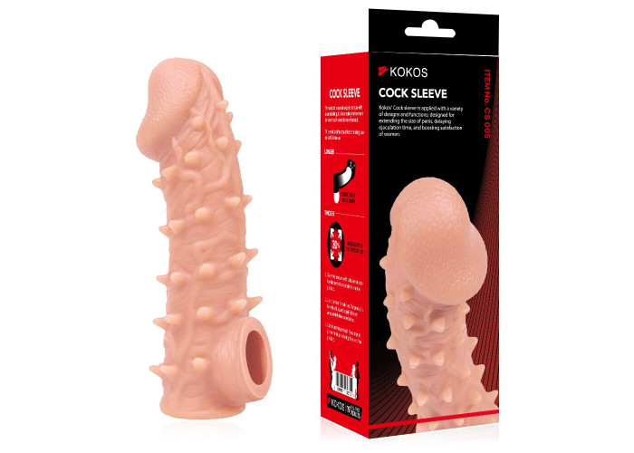 Насадка на член Kokos Cock Sleeve CS 005 L Насадка на член Kokos Cock Sleeve CS 005 L