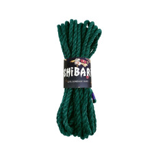 Джутова мотузка для шибарі Feral Feelings Shibari Rope, 8 м зелена