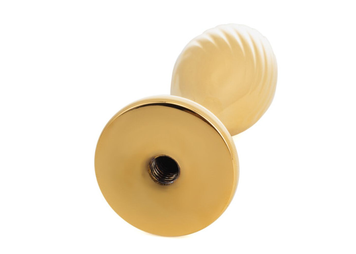 Металева анальна пробка Кролячий хвост LOCKINK SEVANDA White Bunny-Tail Anal Pear-shape Plug Металева анальна пробка Кролячий хвост LOCKINK SEVANDA White Bunny-Tail Anal Pear-shape Plug