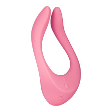 Вібратор для пар Satisfyer Endless Joy Pink, 3 незалежні мотори, багатофункціональний Вібратор для пар Satisfyer Endless Joy Pink, 3 незалежні мотори, багатофункціональний