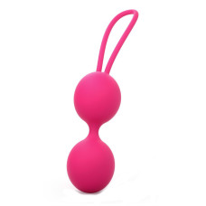 Вагінальні кульки Dorcel Dual Balls Magenta, діаметр 3,6см, вага 55гр Вагінальні кульки Dorcel Dual Balls Magenta, діаметр 3,6см, вага 55гр