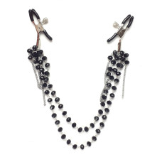 Затискач для сосків Art of Sex - Nipple clamps Sexy Jewelry Black Затискач для сосків Art of Sex - Nipple clamps Sexy Jewelry Black