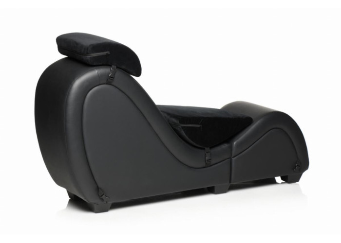 Секс-крісло з подушками Master Series Kinky Sex Lounge with Cushions - Black Секс-крісло з подушками Master Series Kinky Sex Lounge with Cushions - Black