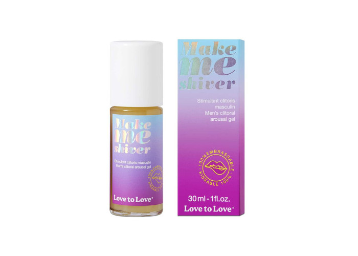 Стимулювальний гель для вуздечки пеніса Love To Love Make Me Shiver 30 мл Стимулювальний гель для вуздечки пеніса Love To Love Make Me Shiver 30 мл