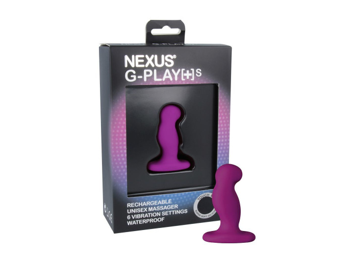 Вібромасажер простати Nexus G-Play Plus S Purple, макс діаметр 2,3 см, перезаряджуваний Вібромасажер простати Nexus G-Play Plus S Purple, макс діаметр 2,3 см, перезаряджуваний