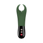 Вібратор для пеніса Fun Factory MANTA moss green/black, підходить для парних ігор