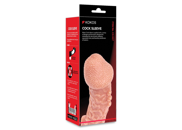 Насадка на член Kokos Cock Sleeve CS 007 M Насадка на член Kokos Cock Sleeve CS 007 M