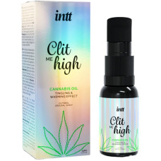 Збуджувальний гель для клітора Intt Clit Me On High Cannabis Oil 15 мл, сильна стимуляція Збуджувальний гель для клітора Intt Clit Me On High Cannabis Oil 15 мл, сильна стимуляція